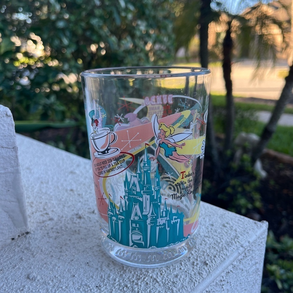 Vintage Walt Disney McDonalds 100 Years of Magic Glass Tinkerbell Dumbo Bambi